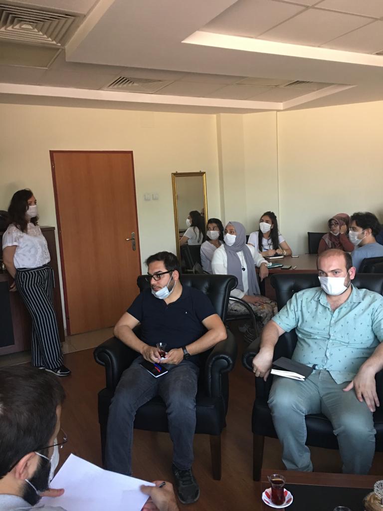 Müdür Yardımcımız Dr.Öğr.Üyesi Adem DOĞAN Tarafından Araştırma Görevlisi Kadrosundaki Öğretim Elamanları İle Bilgilendirme Toplantısı Yapıldı.  